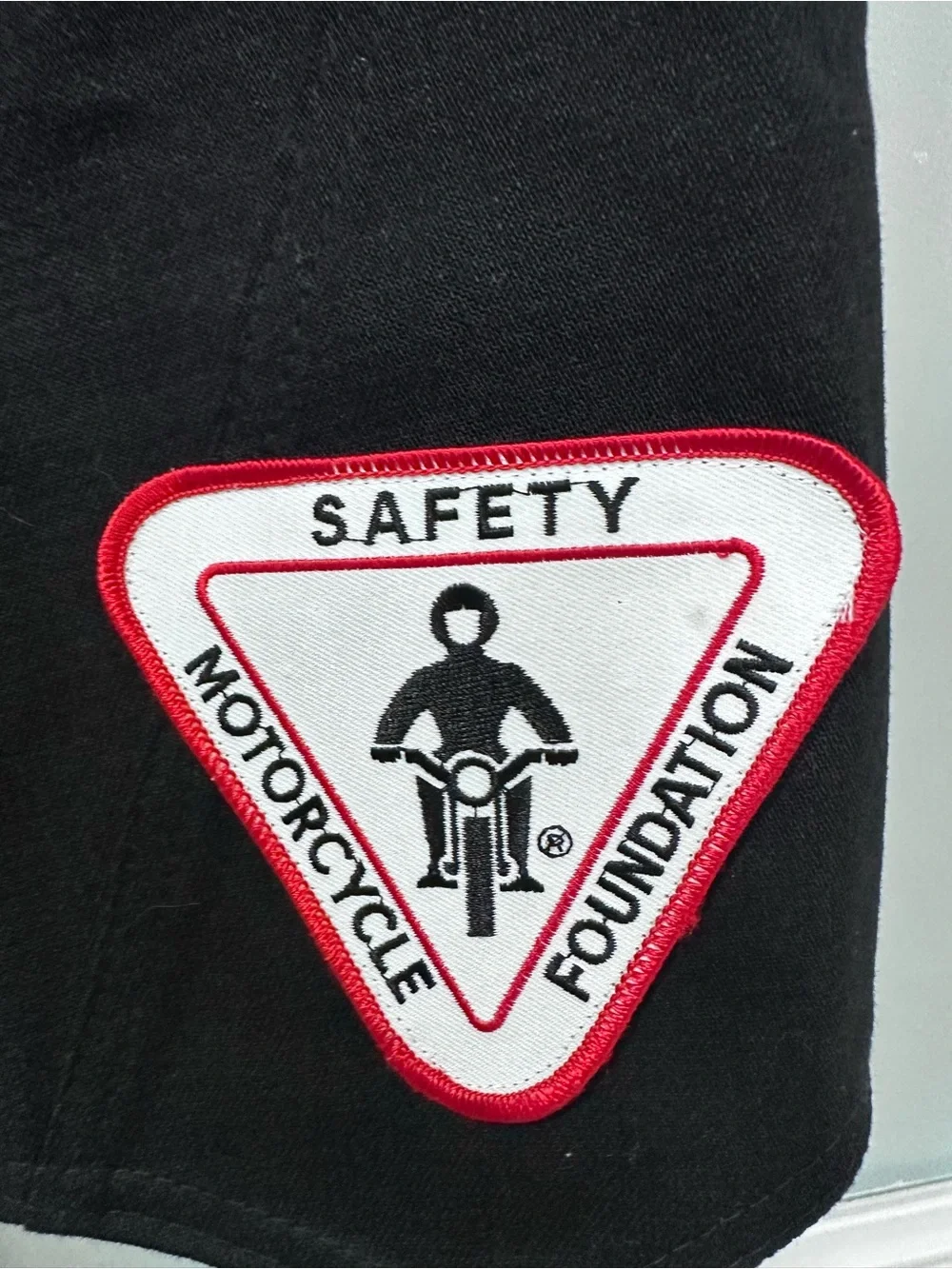 Vintage Dreamers Fashion Motorcycle Vest Black GWRRA Gold Wing Honda Patches